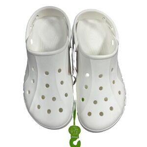 Crocs Classic White Clogs Slip On Comfort Iconic Comfort Womens Size 10 W